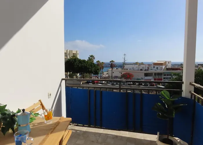 Acogedor Con Vistas Al Mar Los Cristianos (Tenerife)